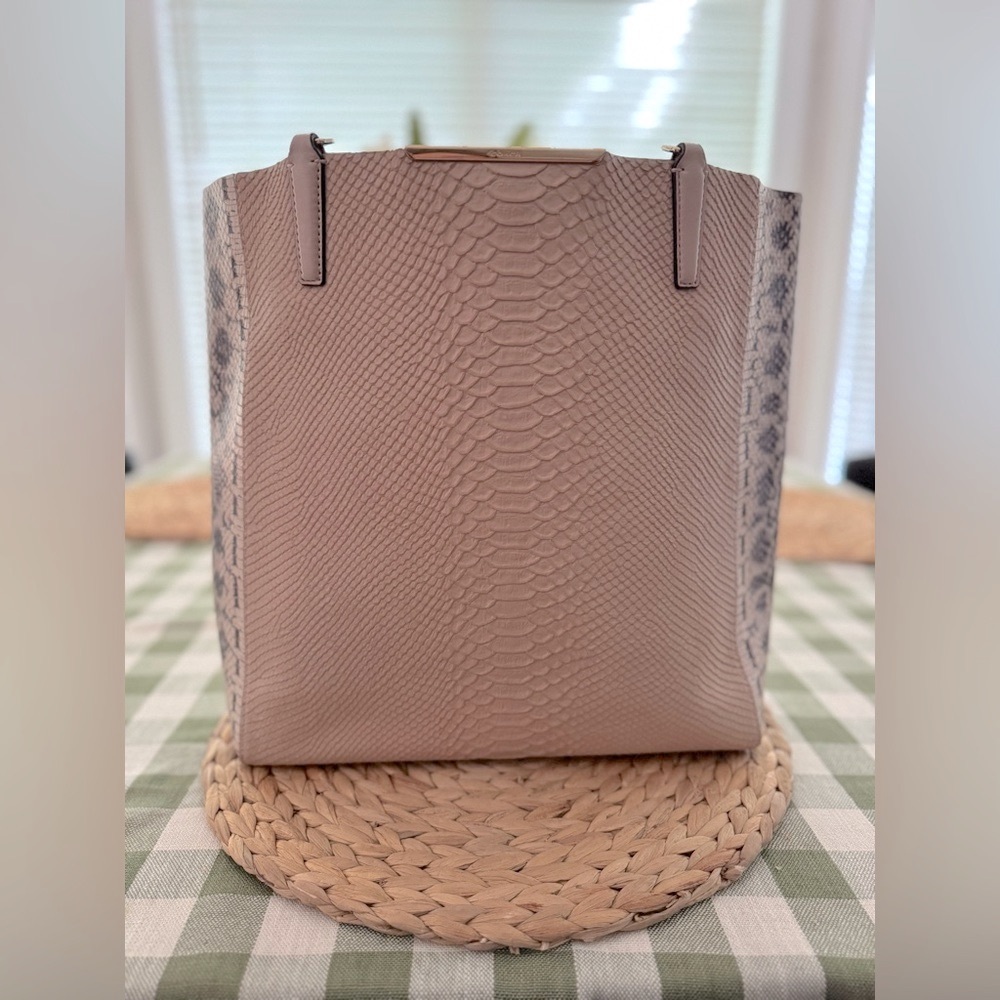 Coach Madison Python Embossed Tote / Blush Pink - image 2